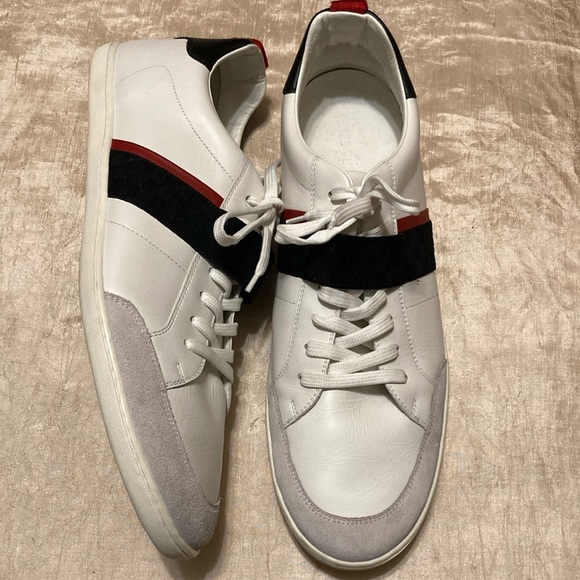 Louis Vuitton Calfskin Damier Waterline Sneakers - Picture 1 of 7